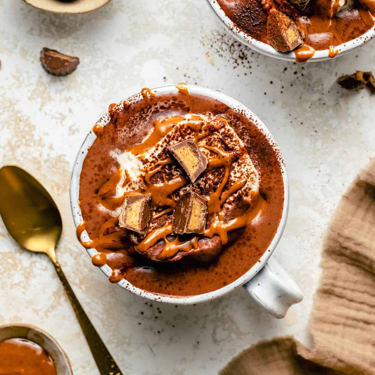 Peanut butter outlet hot chocolate