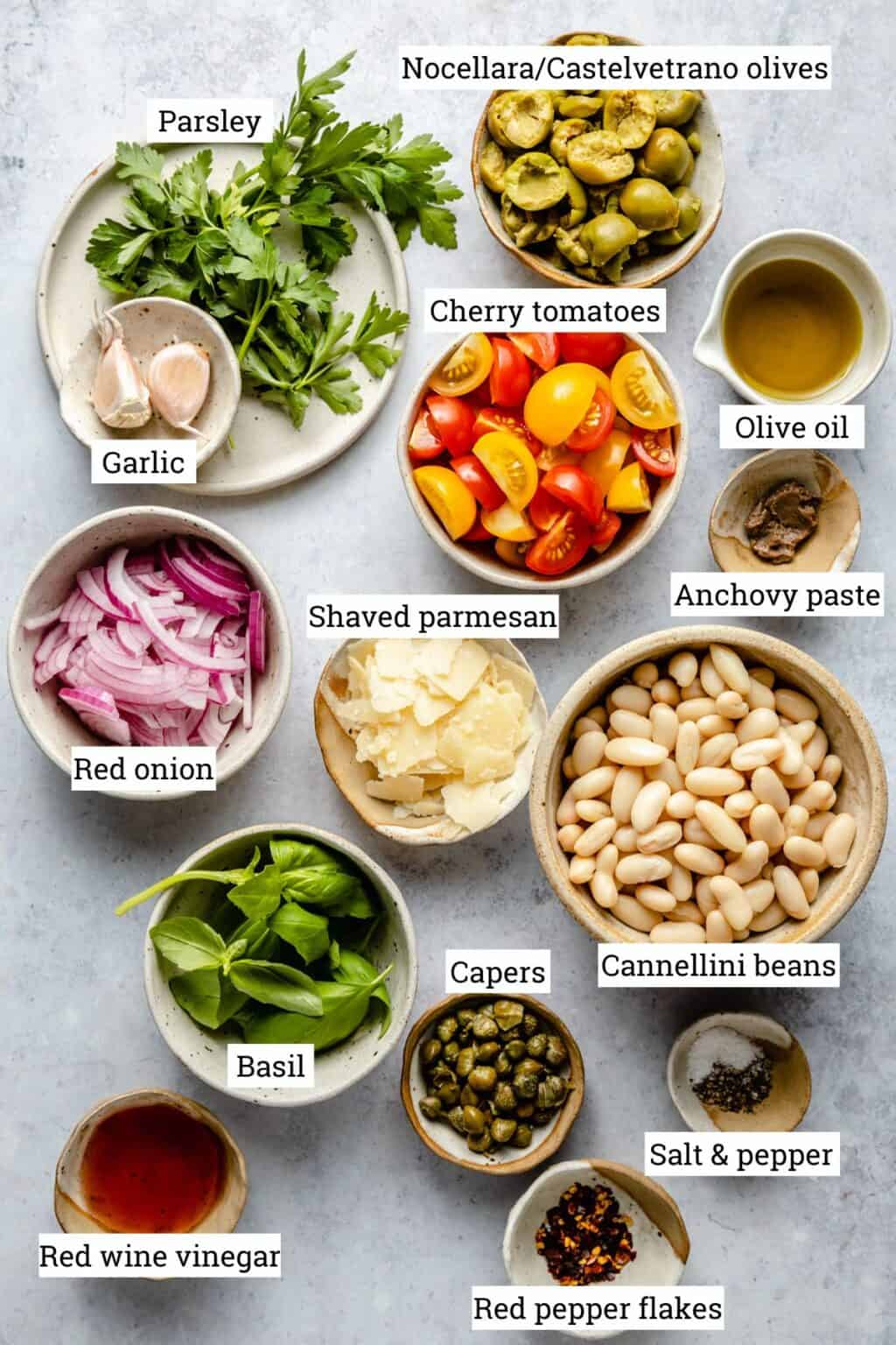 Italian White Bean Salad - Eat Love Eat